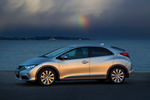 Honda Civic 1.6 i-DTEC 120 CV Gama Civic Turismo Urban Titanium Perlado Exterior Lateral 5 puertas