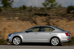 Skoda Octavia Gama Octavia Gama Octavia Turismo Gris Platino Exterior Lateral 5 puertas
