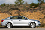 Skoda Octavia Gama Octavia Gama Octavia Turismo Gris Platino Exterior Lateral 5 puertas