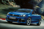 Volkswagen Golf R Cabrio R Cabrio Descapotable Azul Rising Exterior Frontal-Lateral 2 puertas