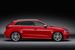 Audi A3 S3 Sportback S3 Turismo Rojo Misano Efecto Perla Exterior Lateral 5 puertas