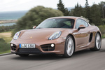 Porsche Cayman Cayman 275 CV Gama Cayman Coup&eacute; Cognac Metalizado Exterior Frontal-Lateral 3 puertas