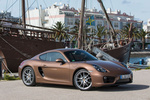 Porsche Cayman Cayman 275 CV Gama Cayman Coup&eacute; Cognac Metalizado Exterior Lateral-Frontal 3 puertas