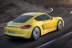 Porsche Cayman Cayman S 325 CV S Coup&eacute; Amarillo Racing Exterior Posterior-Lateral 3 puertas