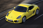 Porsche Cayman Cayman S 325 CV S Coup&eacute; Amarillo Racing Exterior Cenital-Frontal-Lateral 3 puertas