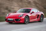 Porsche Cayman Cayman S 325 CV S Coup&eacute; Rojo Guardia Exterior Frontal-Lateral 3 puertas