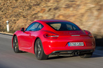 Porsche Cayman Cayman S 325 CV S Coup&eacute; Rojo Guardia Exterior Lateral-Posterior 3 puertas