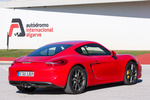 Porsche Cayman Cayman S 325 CV S Coup&eacute; Rojo Guardia Exterior Posterior-Lateral 3 puertas