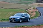 Mazda Mazda6 SKYACTIV-D 2.2 150 CV Style Turismo familiar Blue Reflex Mica Exterior Frontal-Lateral 5 puertas