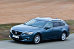Mazda Mazda6 SKYACTIV-D 2.2 150 CV Style Turismo familiar Blue Reflex Mica Exterior Frontal-Lateral 5 puertas