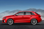 Audi Q3 RS RS Todo terreno Rojo Misano Efecto Perla Exterior Lateral 5 puertas