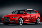 Audi A3 e-tron e-tron Turismo Rojo Misano Efecto Perla Exterior Frontal-Lateral 5 puertas