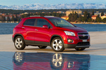 Chevrolet Trax Gama Trax Gama Trax Todo terreno Velvet Red Exterior Frontal-Lateral 5 puertas