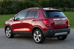 Chevrolet Trax Gama Trax Gama Trax Todo terreno Velvet Red Exterior Posterior-Lateral 5 puertas