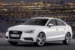 Audi A3 2.0 TDI 150 CV Gama A3 Sedan Turismo Blanco Glaciar metalizado Exterior Frontal-Lateral 4 puertas