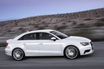 Audi A3 2.0 TDI 150 CV Gama A3 Sedan Turismo Blanco Glaciar metalizado Exterior Lateral 4 puertas