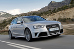 Audi A4 RS 4 Avant RS 4 Avant Turismo familiar Plata Hielo Metalizado Exterior Lateral-Frontal 5 puertas