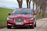 Jaguar XF Sportbrake 2.2D 200 CV Premium Luxury Turismo familiar Carnelian Red  Exterior Frontal 5 puertas