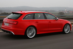 Audi A6 RS 6 Avant 4.0 TFSI quattro tiptronic 8 vel. 560 CV RS 6 Avant Turismo familiar Rojo Misano Efecto Perla Exterior Posterior-Lateral 5 puertas