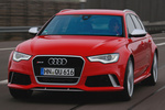 Audi A6 RS 6 Avant 4.0 TFSI quattro tiptronic 8 vel. 560 CV RS 6 Avant Turismo familiar Rojo Misano Efecto Perla Exterior Frontal 5 puertas