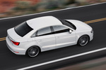 Audi A3 2.0 TDI 150 CV Gama A3 Sedan Turismo Blanco Glaciar metalizado Exterior Cenital-Posterior-Lateral 4 puertas