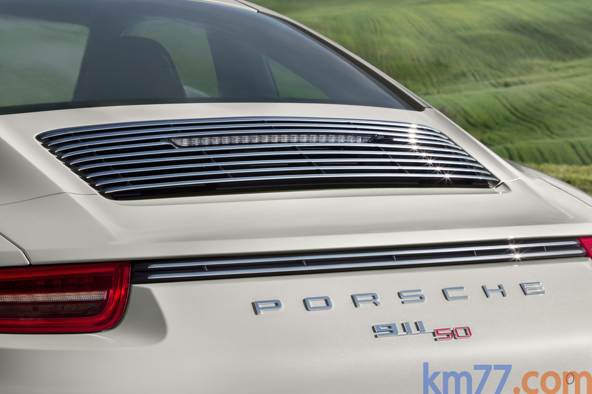 Porsche 911 Edición 50º Aniversario Edición 50º Aniversario Coupé Blanco Carrara Exterior Posterior 2 puertas