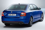 Skoda Octavia RS RS Turismo Azul Race Metalizado Exterior Frontal-Lateral 5 puertas