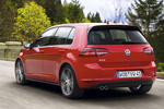 Volkswagen Golf GTD GTD Turismo Rojo Tornado Exterior Lateral-Posterior 5 puertas