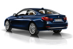 BMW Serie 4 428i Luxury Line Coup&eacute; Tasanitblau Exterior Posterior-Lateral 2 puertas