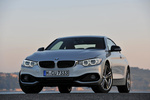BMW Serie 4 435i Sport Line Coup&eacute; Graciersilber metalizado Exterior Frontal-Lateral 2 puertas