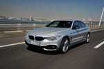 BMW Serie 4 435i Sport Line Coup&eacute; Graciersilber metalizado Exterior Frontal-Lateral 2 puertas