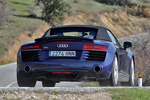Audi R8 4.2 FSI V8 430 CV S tronic quattro Gama R8 Descapotable Azul Estoril Exterior Posterior-Lateral 2 puertas