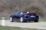Audi R8 4.2 FSI V8 430 CV S tronic quattro Gama R8 Descapotable Azul Estoril Exterior Posterior-Lateral 2 puertas