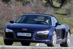 Audi R8 4.2 FSI V8 430 CV S tronic quattro Gama R8 Descapotable Azul Estoril Exterior Frontal-Lateral 2 puertas