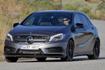 Mercedes-Benz Clase A A 45 AMG A 45 AMG Turismo Gris monta&ntilde;a metalizado Exterior Frontal-Lateral 5 puertas