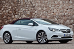 Opel Cabrio ECOTEC 1.6 SIDI Turbo 170 CV Excellence Descapotable Blanco Alpino Exterior Frontal-Lateral 2 puertas