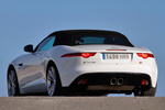 Jaguar F-Type S V6 3.0 381 CV Descapotable Polaris White Exterior Posterior 2 puertas