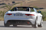 Jaguar F-Type S V6 3.0 381 CV Descapotable Polaris White Exterior Posterior 2 puertas