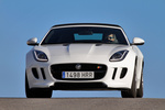 Jaguar F-Type S V6 3.0 381 CV Descapotable Polaris White Exterior Frontal 2 puertas