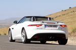 Jaguar F-Type S V6 3.0 381 CV Descapotable Polaris White Exterior Trasera 2 puertas