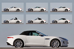 Jaguar F-Type S V6 3.0 381 CV Descapotable Polaris White Exterior Lateral 2 puertas