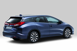 Honda Civic Gama Civic Tourer Gama Civic Tourer Turismo familiar Azul Oc&eacute;ano Exterior Posterior-Lateral 5 puertas