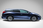 Honda Civic Gama Civic Tourer Gama Civic Tourer Turismo familiar Azul Oc&eacute;ano Exterior Lateral 5 puertas