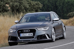 Audi A6 RS 6 Avant 4.0 TFSI quattro tiptronic 8 vel. 560 CV RS 6 Avant Turismo familiar Gris Daytona mate Exterior Frontal-Lateral 5 puertas