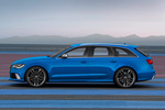 Audi A6 RS 6 Avant 4.0 TFSI quattro tiptronic 8 vel. 560 CV RS 6 Avant Turismo familiar Azul estoril efecto cristal Exterior Lateral 5 puertas