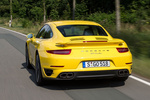 Porsche 911 Turbo Turbo Coup&eacute; Amarillo Racing Exterior Lateral-Posterior 2 puertas
