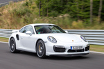 Porsche 911 Turbo S Turbo S Coup&eacute; Blanco Exterior Lateral-Frontal 2 puertas