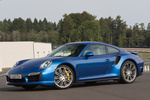 Porsche 911 Turbo S Turbo S Coup&eacute; Azul Zafiro Metalizado Exterior Frontal-Lateral 2 puertas
