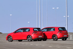Volkswagen Golf GTD y GTI GTI y GTD Turismo Rojo Tornado Exterior Lateral-Posterior 5 puertas