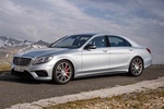 Mercedes-Benz Clase S 63 AMG 63 AMG Turismo Plata Iridio Exterior Frontal-Lateral 4 puertas